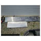 2 Stainless steel wall mounted shelf