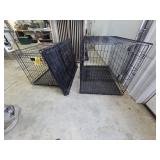 3 Foldable Wire Dog Crates