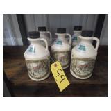 5- 1 Quart Jugs of Pure Maple Syrup