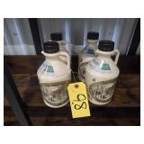 4- 1 Quart Jugs of Pure Maple Syrup
