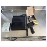 Hand held printer electric scale and paper cutter