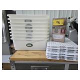 8 Lem Heavy Duty Meat Lugs with Trays Liners