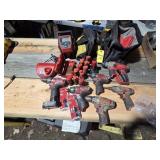 Cordless Milwaukee Drills and Impacts