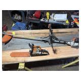 Stihl Chainsaw and Weed whacker