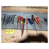 Box Of Screw Drivers