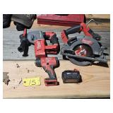 Milwaukee Fuel M18 Rotary Hammer & Circular Saw