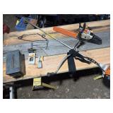 Stihl chainsaw and weed wacker