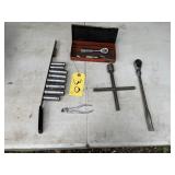 Snap-On and Cornwell Sockets and Ratchets