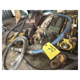Hydraulic rams and lines