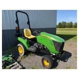 2017 John Deere 1023E Compact Tractor