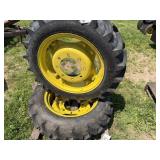2- Agritrac 9.5-24 Tires w/ Rims