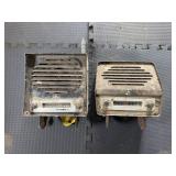 Pair of John Deere Tractor Radios