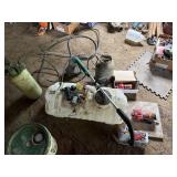 Weed sprayers and electric weed eater