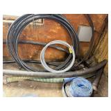 Hose and plastic pipe