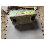 John Deere suitcase weight holder