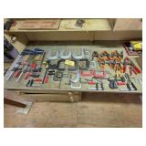 Various Size Bar and C Clamps