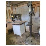 Craftsman 12 in. Radial Arm Saw  and  Drill Press
