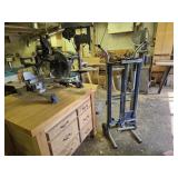 Kobalt 10 in. Sliding Miter Saw with Rolling Stand