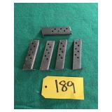 5- Walther PPK 32ACP Magazines