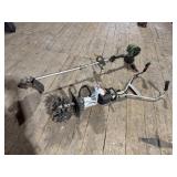 Stihl MM 55c and Lehr Propane Weed Trimmer