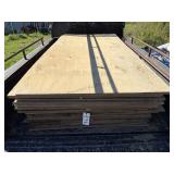 23 Pieces of 3/4in Treated Plywood