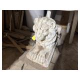 Concrete Lion Statue