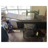 New Ideal Treadle Sewing Machine
