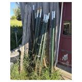 19 - 6ft T Posts, Shorter Garden Posts