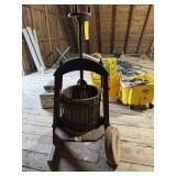 Wood Wine/Fruit Press