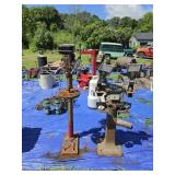 18 Speed Drill Press and Baldor Pedestal Grinder