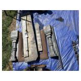 Stone Fireplace and Mantle