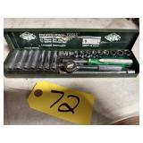 S-K 1/4 Inch Drive SAE Socket Set