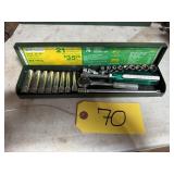 S-K 1/4 Inch Drive Metric Socket Set