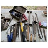 Hammers, Allen Wrenches and Files