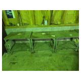 3 - Steel Work Tables