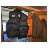 Cleveland Browns Jacket & Chiefs Vest