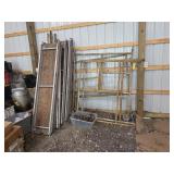 Scaffolding with Aluminum Plank Deck