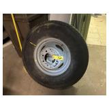 Ford Dump Truck Rim and Tire