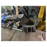 2 Metal Wheelbarrows