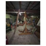 Wooden Kayak Holder