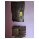 2 Hanging Wall Cabinets