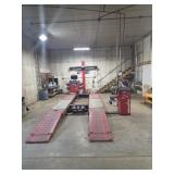 Hunter RX-14 Scissor Alignment Rack & Machine