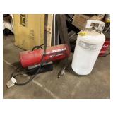 Universal Torpedo Heater and Propane Tank