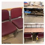 2 Tables, 4 Chairs