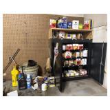 Oil Filters, Cabinet, Funnels