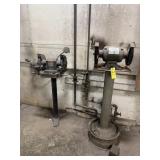 2 Dual Wheel Bench Grinders