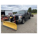 2016 Ford F-250 with plow