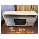 Electric Fireplace Entertainment Stand
