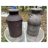2- Milk Cans