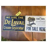 De Laval and Fenner Signs